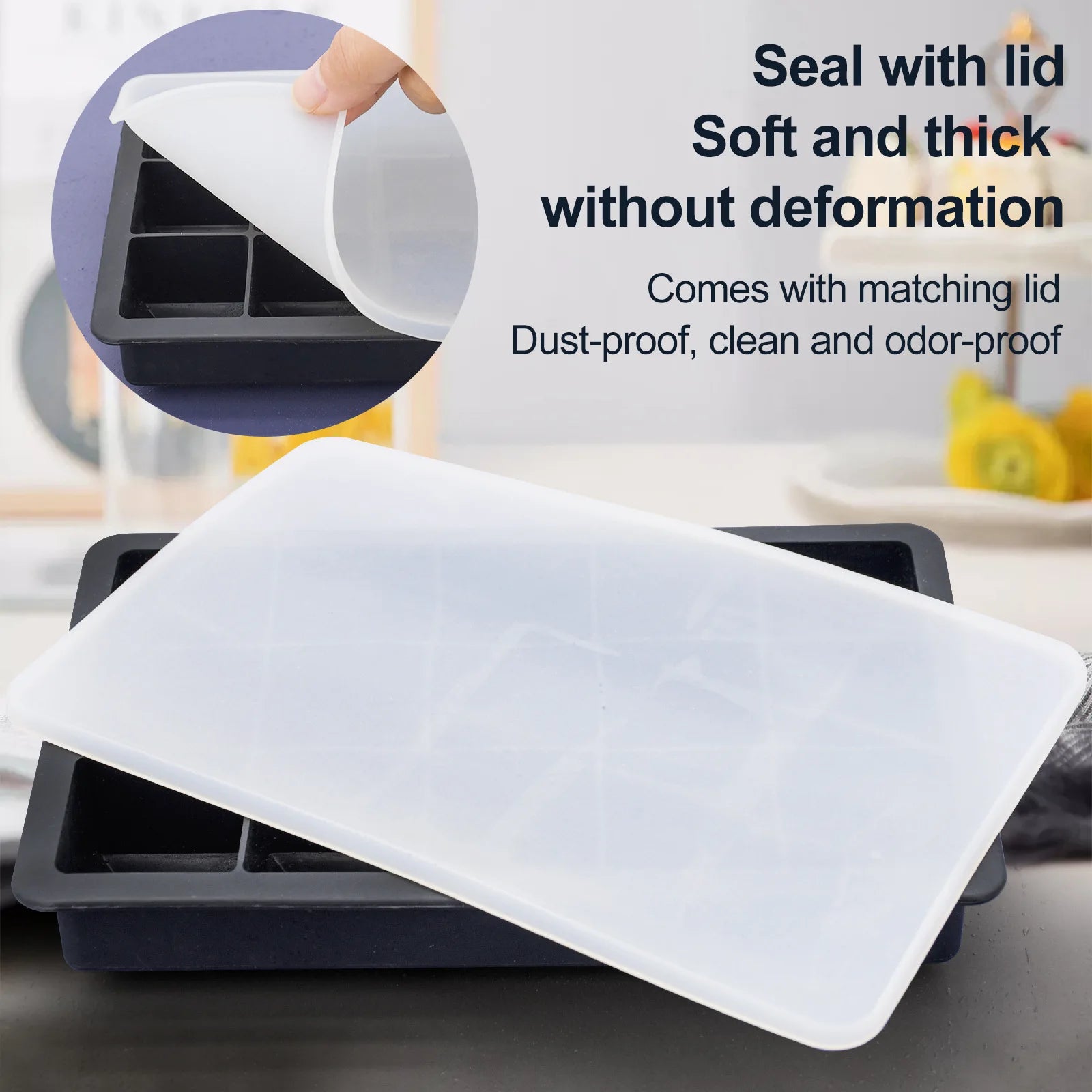 Silikon-Eiswürfelform