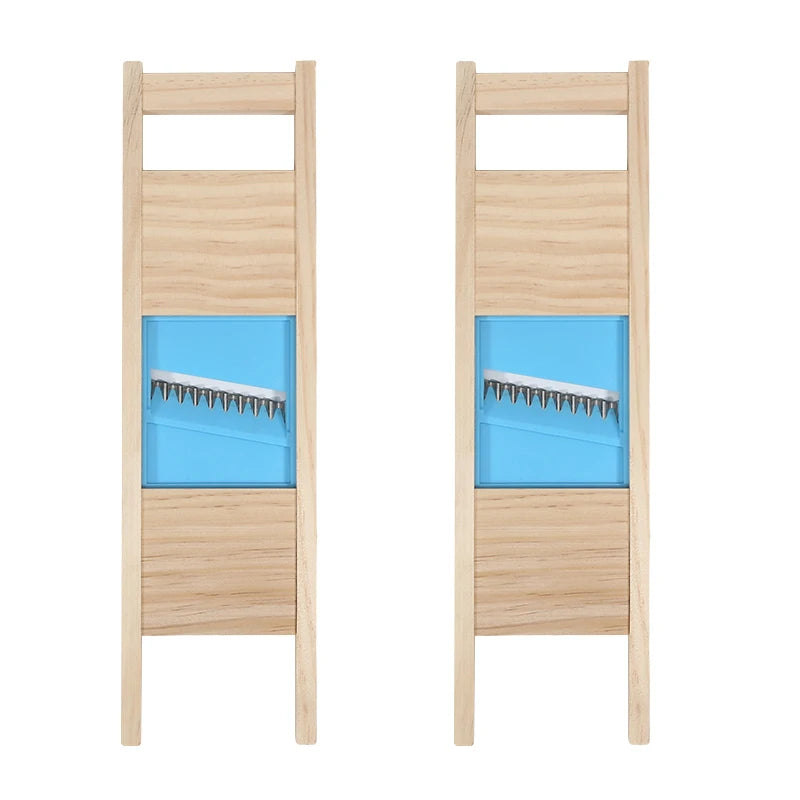 Pommes-Schneider mit Holzgriff